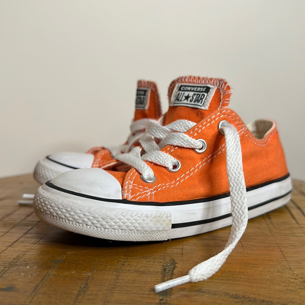 Toddler Chuck Taylor All Star Sneakers in Orange Size 9